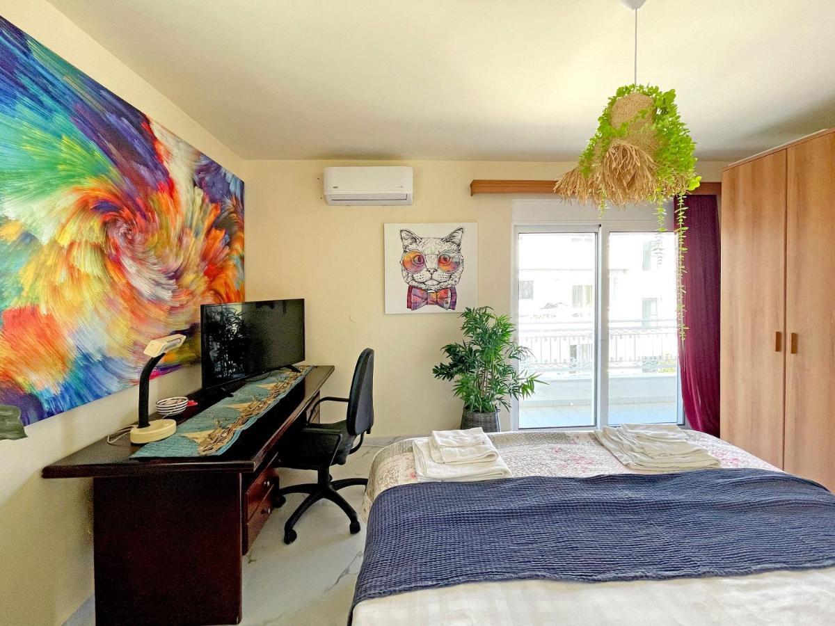 New Luxurious Apartment - 1 Minute From Elli Beach Rhodes City Ngoại thất bức ảnh